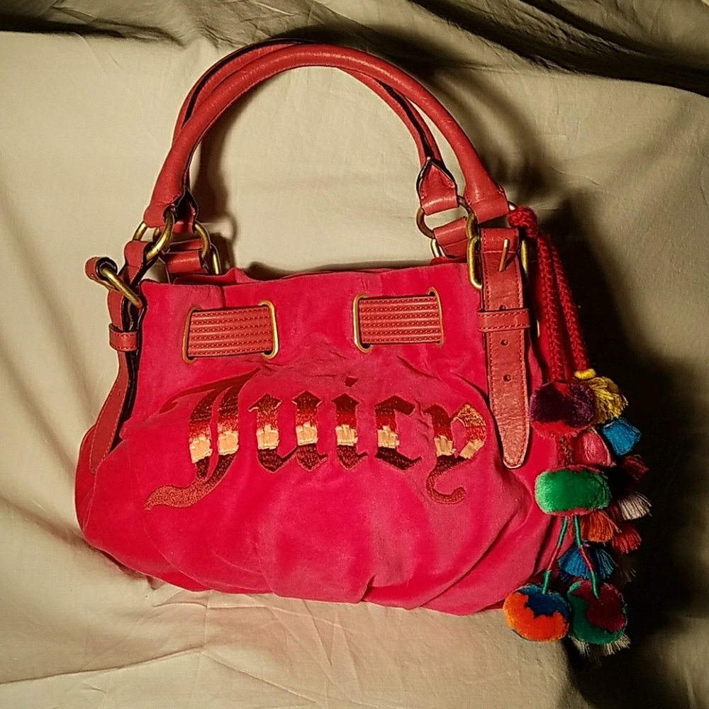 Hot pink juicy couture  bag